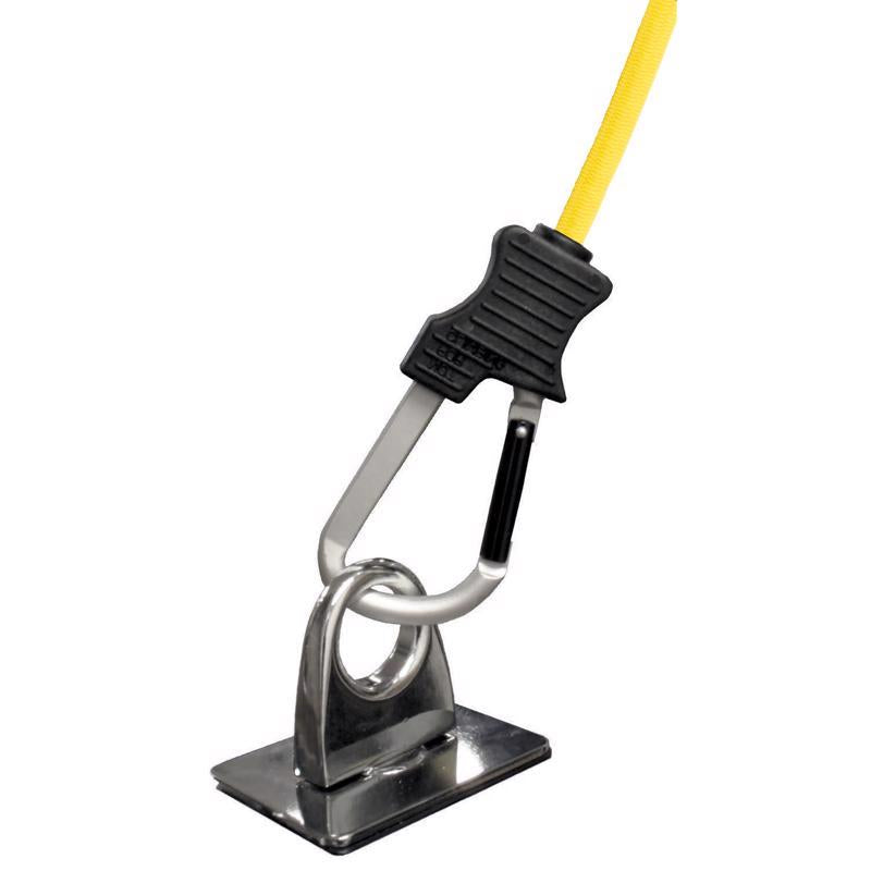 Keeper Black/Yellow Bungee Cord 24 in. L X 0.315 in.