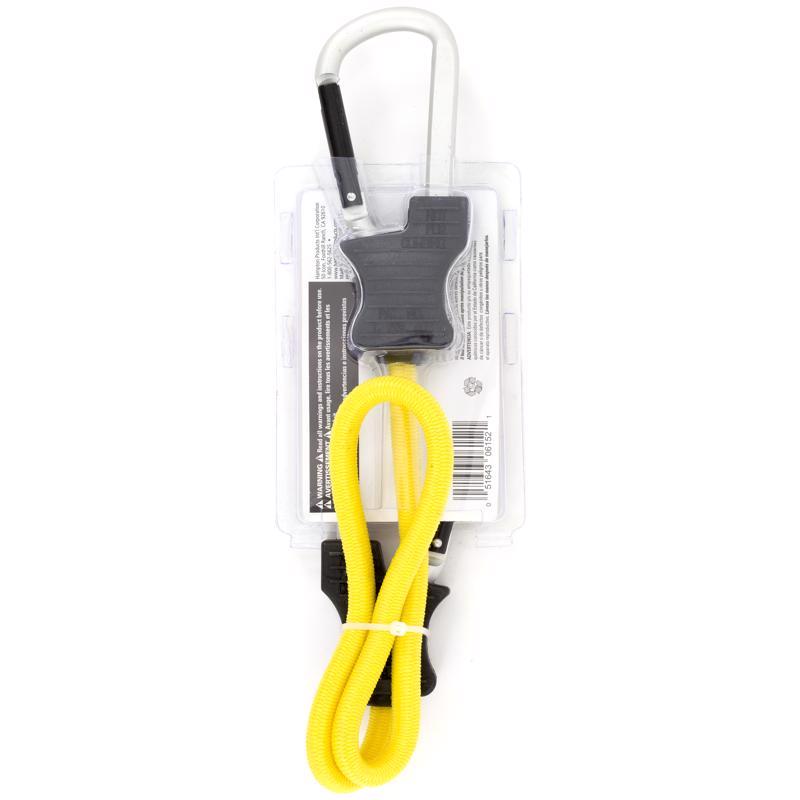 Keeper Black/Yellow Bungee Cord 24 in. L X 0.315 in.