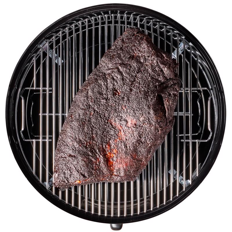 Weber Smokey Mountain Charcoal/Wood Bullet Smoker Black