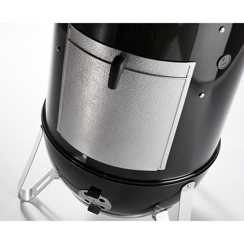 Weber Smokey Mountain Charcoal/Wood Bullet Smoker Black