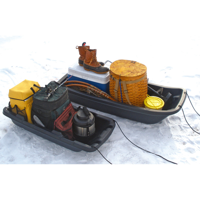 Flexible Flyer Snow Trek 46 Thermo Formed Plastic Small Utility Sled 45 in.