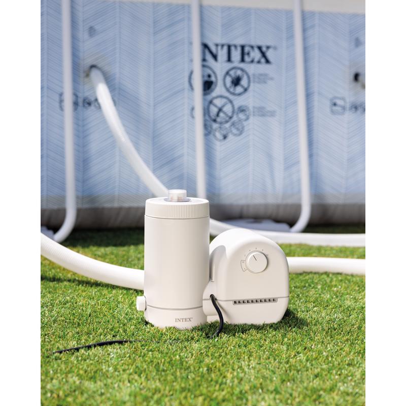 Intex Krystal Clear Above Ground Filter Pump 1500 gal 14.1 in. H X 18.1 in. W X 12.5 in. L