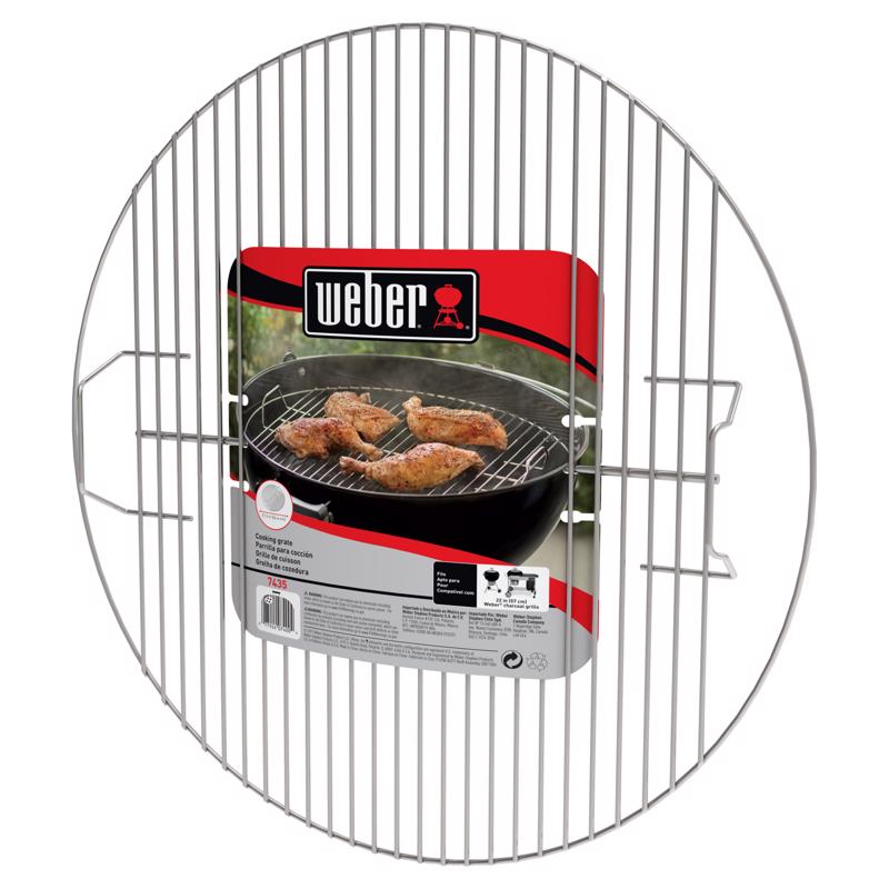 Weber Replacement 22" Charcoal Grill Grate 22 in. 21.5 in. L X 21.5 in. W