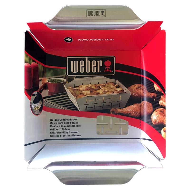 Weber Stainless Steel Grill Basket 13.8 in. L X 11.8 in. W