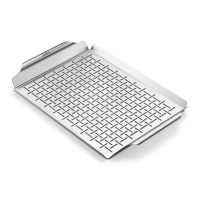 Weber Stainless Steel Grilling Pan 17.4 in. L X 11.8 in. W