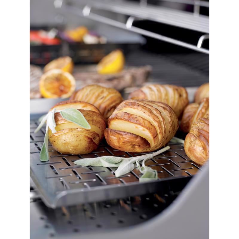Weber Stainless Steel Grilling Pan 17.4 in. L X 11.8 in. W