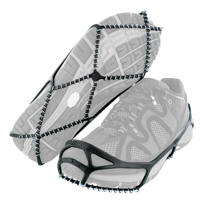 Yaktrax Walk Unisex Poly Elastomer Blend/Steel Snow and Ice Traction Black W 2.5-6/M 1-4.5 Waterproo