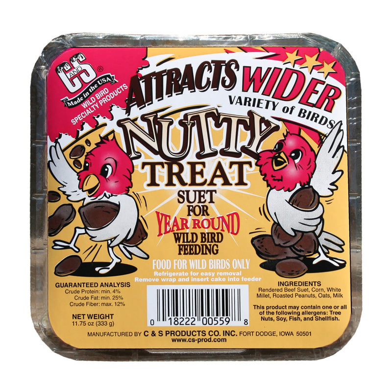 C&S Products Nutty Treat Wild Bird Food 11.75 oz