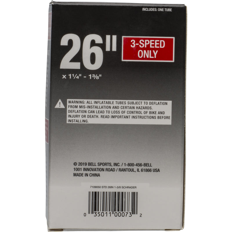 Bell Sports 26 in. Rubber Bicycle Inner Tube