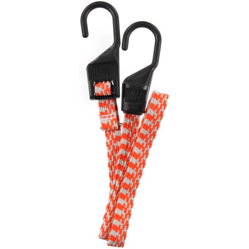 Keeper Orange Bungee Cord 54 in. L X 0.14 in.