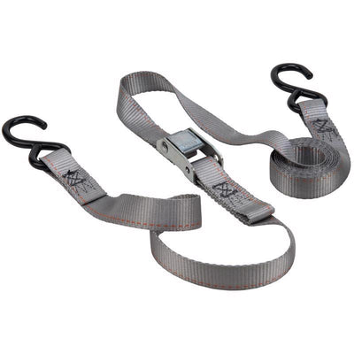 Keeper 1 in. W X 8 ft. L Black Tie Down Strap 400 lb