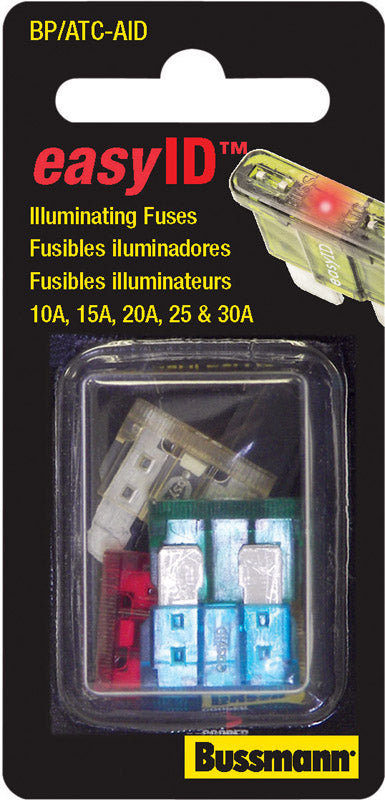 Bussmann EasyID 30 amps ATC Assorted Blade Fuse Assortment