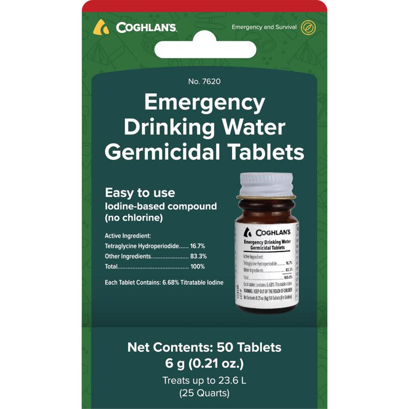Coghlan's Drinking Water Tablets 50 pk
