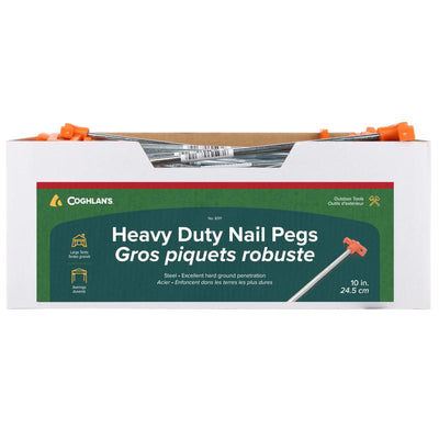 Coghlan's Red Nail Pegs 1.87 in. W X 10 in. L