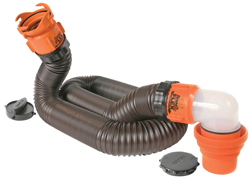 Camco RhinoFLEX RV Sewer Kit With Pre-Attached Fittings