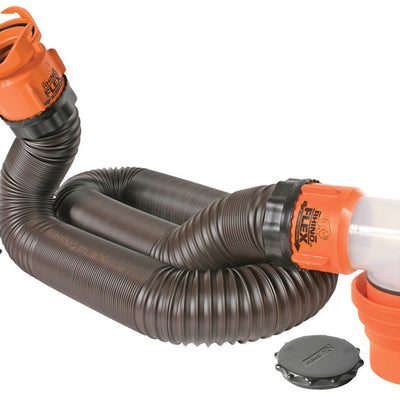 Camco RhinoFLEX RV Sewer Kit With Pre-Attached Fittings