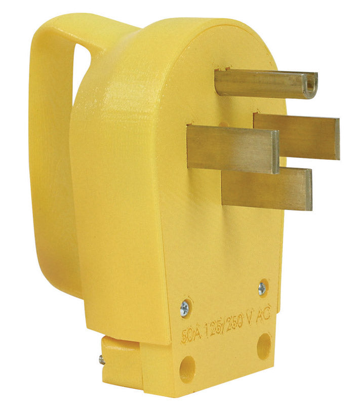 Camco 2.9 in. 50 amps RV Male Plug Replacement 50 AMP