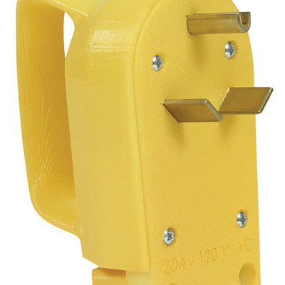 Camco Power Grip 2.9 in. 30 amps Replacement Male Plug