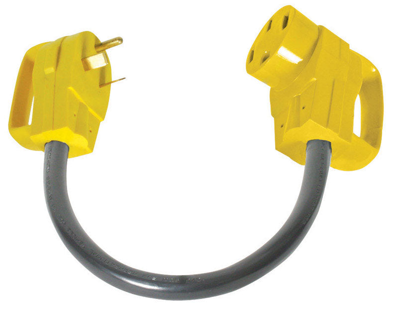 Camco Power Grip 2.3 in. 50 amps Dogbone Adapter
