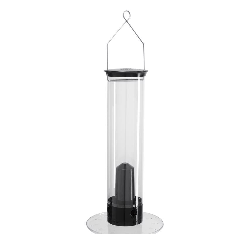 Droll Yankees Tipper Wild Bird 5 lb Polycarbonate Tube Bird Feeder 4 ports