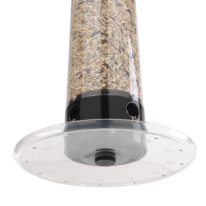 Droll Yankees Tipper Wild Bird 5 lb Polycarbonate Tube Bird Feeder 4 ports