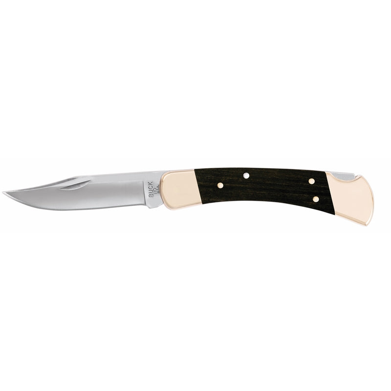 Buck Knives 110 Folding Hunter Black 420 HC Stainless Steel > 6 in. Folding Knife