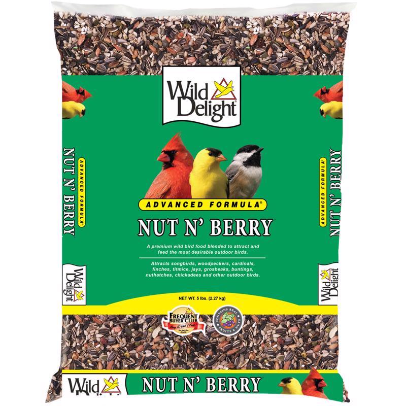 Wild Delight Nut N Berry Wild Bird Food 5 lb