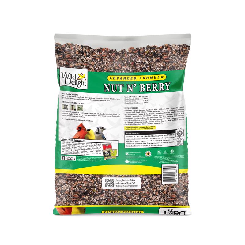 Wild Delight Nut N Berry Wild Bird Food 5 lb