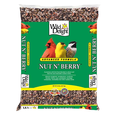 Wild Delight Nut N Berry Wild Bird Food 20 lb