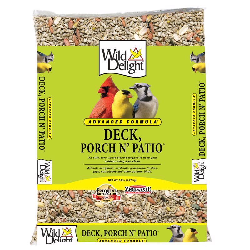 Wild Delight Deck Porch N Patio Wild Bird Food 5 lb