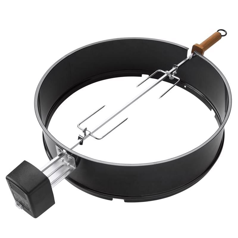 Weber Steel Grill Rotisserie 23.4 in. L X 36 in. W
