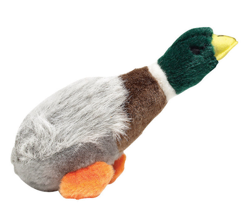 Boss Pet Digger's Multicolored Plush Water Fowl Dog Toy Large