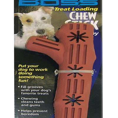 Boss Pet Brown Rubber Chew Stick Dog Toy Small