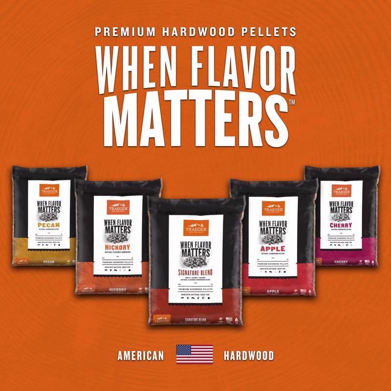 Traeger Premium All Natural Apple Hardwood Pellets 20 lb