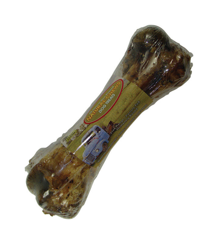 Ultra Chewy Natural Chews Pork Grain Free Bone For Dogs 8 in.