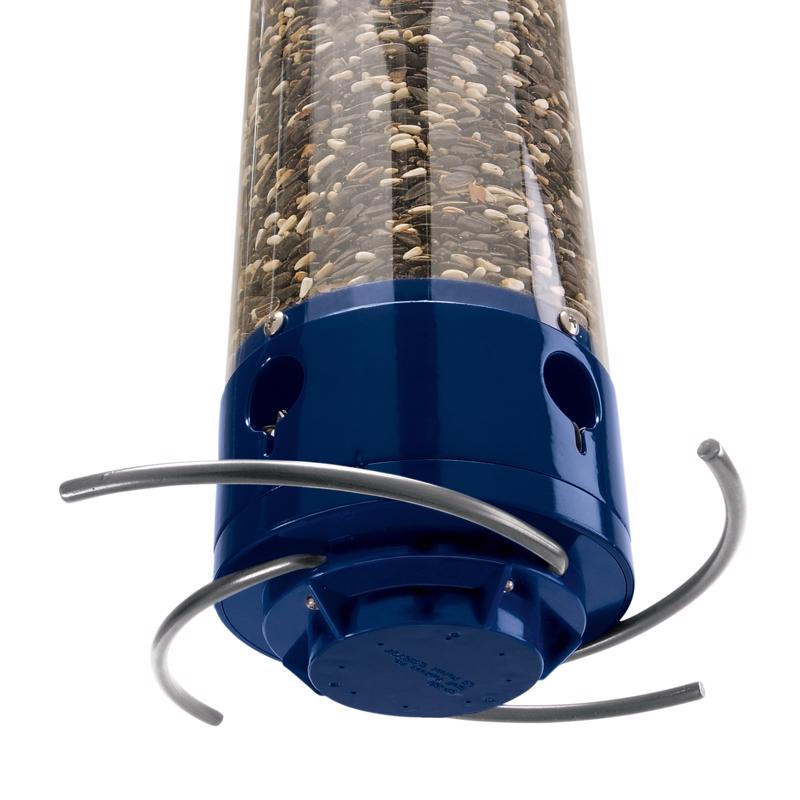 Droll Yankees Whipper Wild Bird 5 lb Polycarbonate Tube Bird Feeder 4 ports