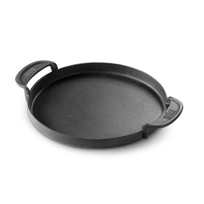 Weber Gourmet BBQ System Cast Iron/Porcelain Grill Top Griddle 15.2 in. L X 12 in. W