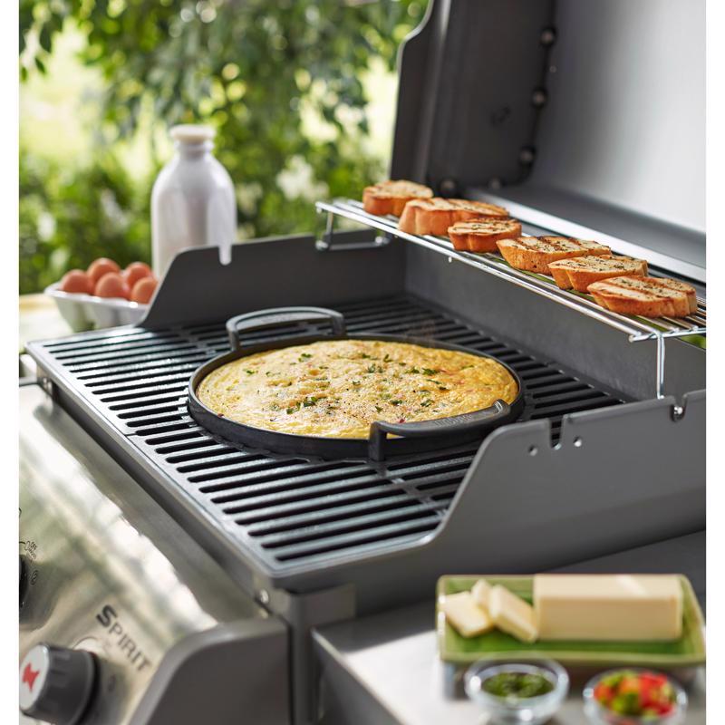 Weber Gourmet BBQ System Cast Iron/Porcelain Grill Top Griddle 15.2 in. L X 12 in. W