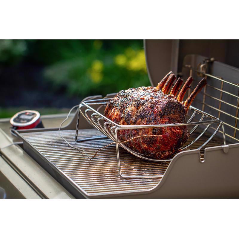 Weber Steel Roasting Rack 17.1 in. L X 10.5 in. W
