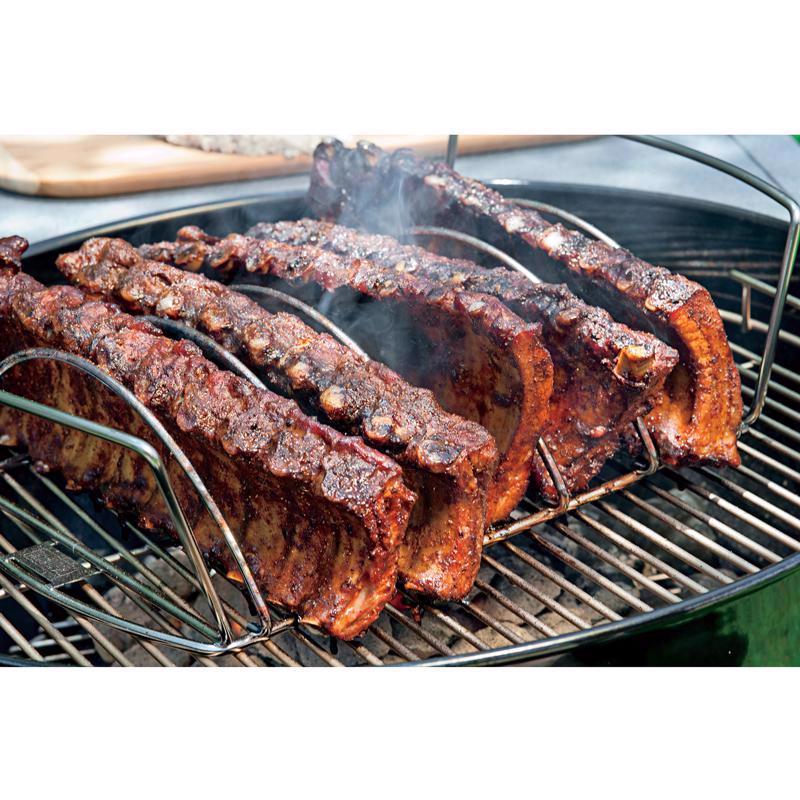 Weber Steel Roasting Rack 17.1 in. L X 10.5 in. W