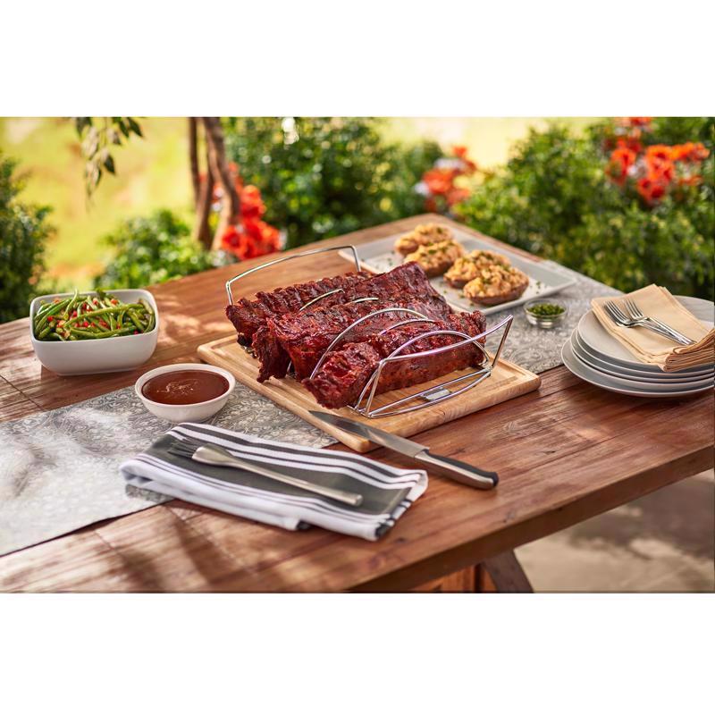 Weber Steel Roasting Rack 17.1 in. L X 10.5 in. W