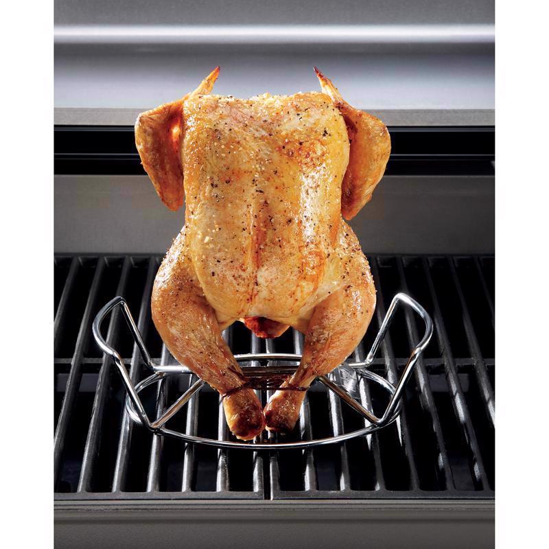 Weber Steel Poultry Roaster 9.3 in. L X 6.2 in. W