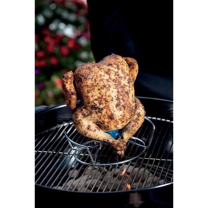 Weber Steel Poultry Roaster 9.3 in. L X 6.2 in. W