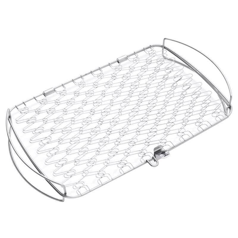 Weber Stainless Steel Grill Basket 18 in. L X 11 in. W