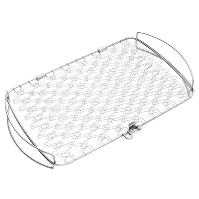Weber Stainless Steel Grill Basket 18 in. L X 11 in. W