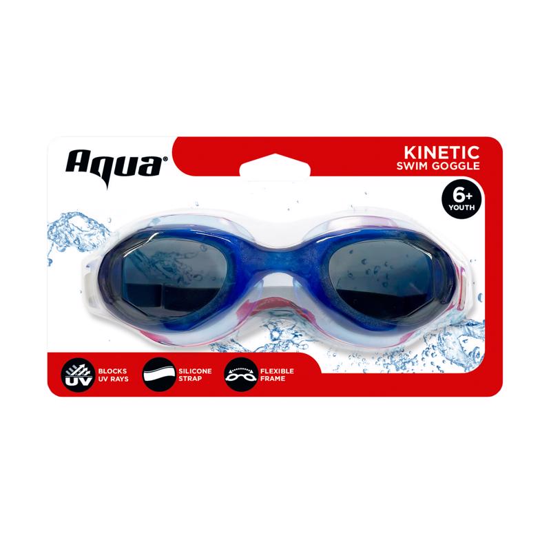 Aqua Swim Silicone Goggles