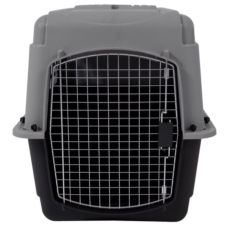 Aspen Pet Pet Porter Plastic Pet Kennel Gray 24 in. H X 22.5 in. W X 32 in. D