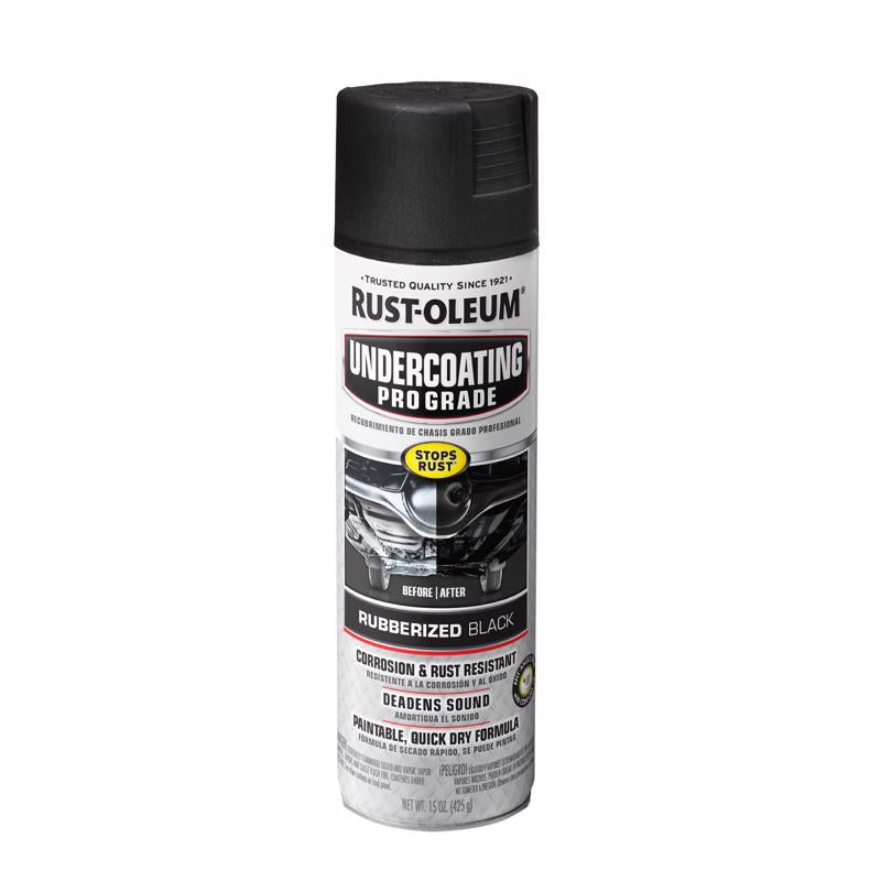 Rust-Oleum Automotive Flat/Matte Black Professional Grade Undercoating 15 oz