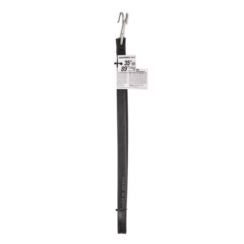 Keeper Black Tarp Strap 35 in. L