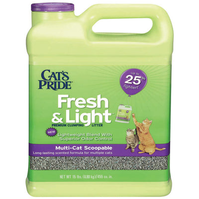 Cat's Pride Fresh & Light Fresh and Clean Scent Cat Litter 15 lb